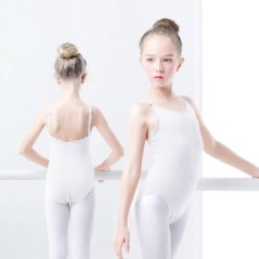 Ballet leotard with suspenders