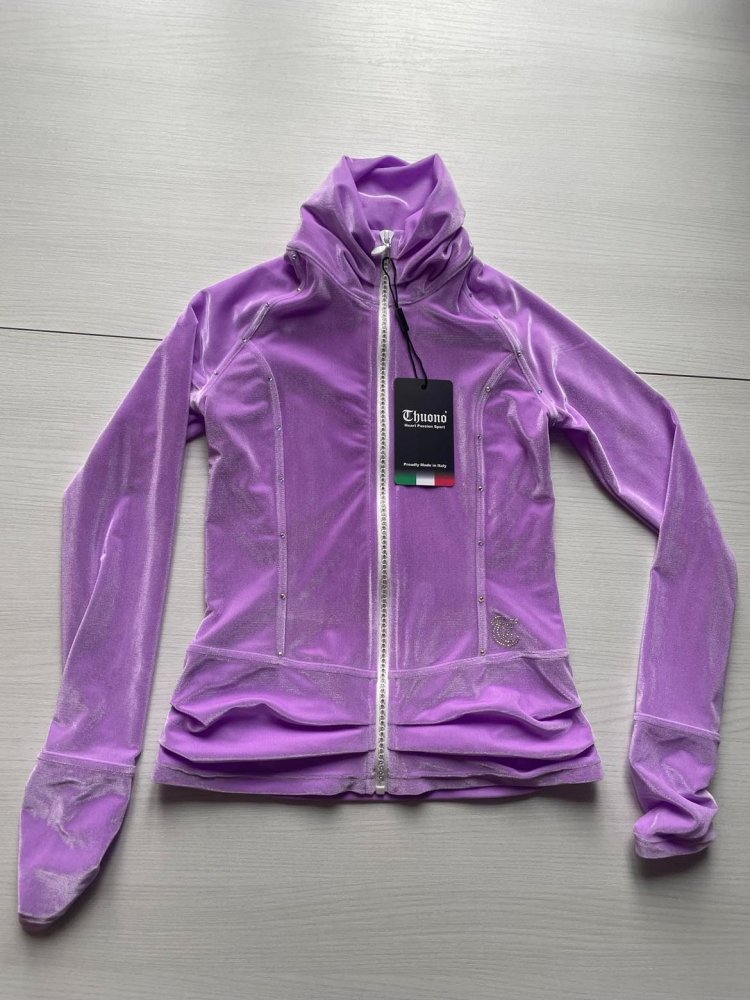 crystal zip velvet jacket zendaya