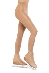 Tights over skates with rhinestones Tights over skates with rhinestones