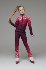 Figure Skating Outfit Two Pieces Set - Sakura