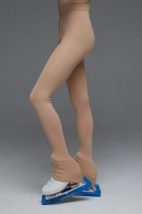 Ice Skating Tights - Heel cover 100 DEN