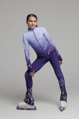 Figure Skating Outfit Two Pieces Set - Alpine