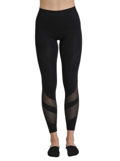 Seamless Leggings with Mesh Design Panels