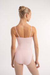 Ballet leotard with thin straps and a straight neckline Bodymerstrap