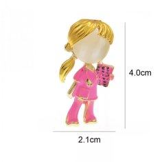 Fashionable brooch doctor