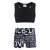 Set crop top a kraťasy Love Dance