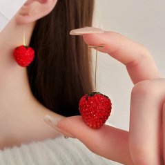 Erdbeeren Ohrhänger