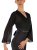 Bolero with kimono sleeves made of stretch tulle
