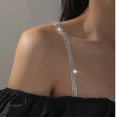 Verstellbare Träger mit Strass für BH oder Top