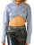 Crop Shrug mikina s kapucňou