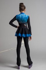 Girls' Figure Skating Thermo Overall with Skirt - Ice Torella