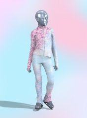 Beautiful Artemis skating set
