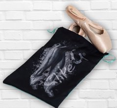 LikeG Pointe Shoes Drawstring Bag
