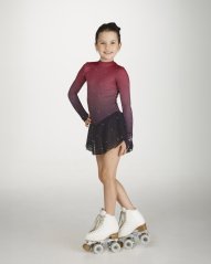 Competition Figure Skating Dress Jupiter Red
