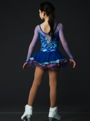 Competition Dress Flora Royal Beaded