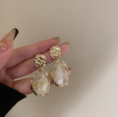 Elegantní vintage boho náušnice