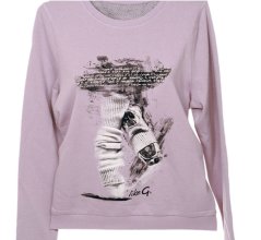 Pink women's sweatshirt S size