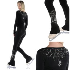 Pants + T-shirt Icebreaker Black