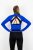 Open Back Sports Top Blue