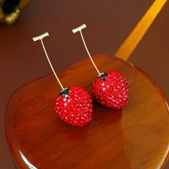 Erdbeeren Ohrhänger