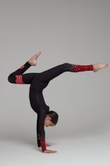 Acrobatics Jumpsuit - CORALLINE