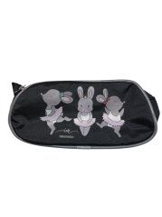 Case for ballerinas with a rabbit motif