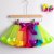 Girls' Rainbow Tulle Skirt
