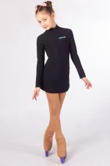 Figure Skating Thermo Dress Black