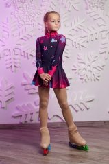 Figure Skating Thermo Dress Junior Star Figure Skating Thermo Dress Junior Star