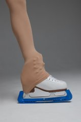 Ice Skating Tights - Heel cover 100 DEN