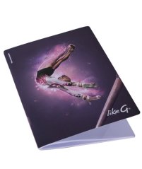 A4 Lined Notebook with Gymnast