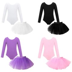 Dívčí baletní trikot s tutu sukní Grace