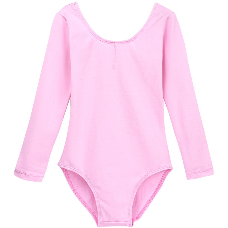 Pink Ballet Gymnastics Long Sleeve Dance Leotard Zendaya
