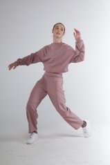Oversized sportpants with SCUBA pockets
