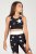 Športový Crop Top bez rukávov - STARS