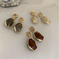Elegantní vintage boho náušnice