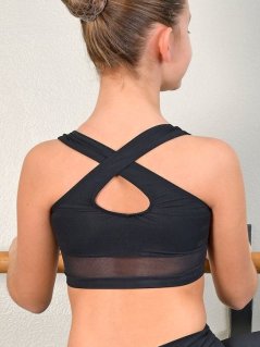 Crop top for dance, gymnastics and fitness
