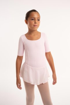 Pink ballet dress with short sleeves BODYRETOMER