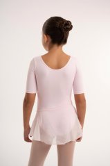 Pink ballet dress with short sleeves BODYRETOMER