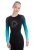 Verblasstes Pastell-Streuskate-Skate-Top in Blau