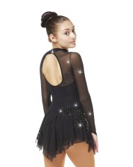 Luxurious Spring competition dress with crystals