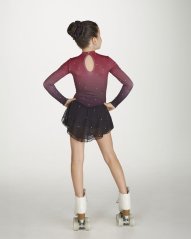 Competition Figure Skating Dress Jupiter Red
