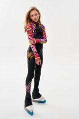 Figure Skating Outfit Two Pieces Set Monarch