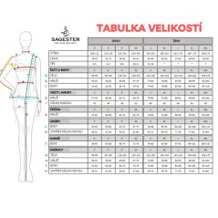 Size Chart Sagester Size Chart Sagester