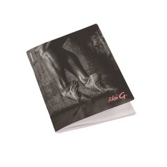 A5 Lined Notebook with Pointe Shoe Design